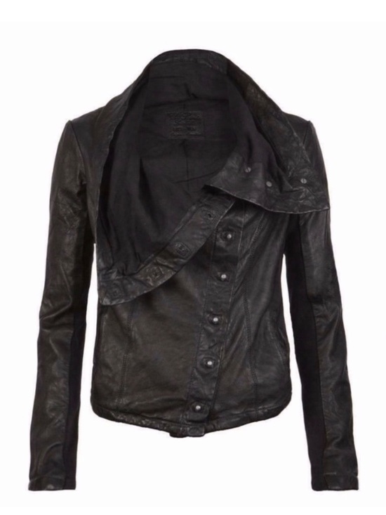 All Saints Jackets & Blazers - All Saints Kaito Leather Jacket Sz 8 (US 4) Black Allsaints